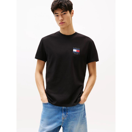 Tommy Hilfiger Ανδρική κοντομάνικη μπλούζα Back Flag Logo T-Shirt